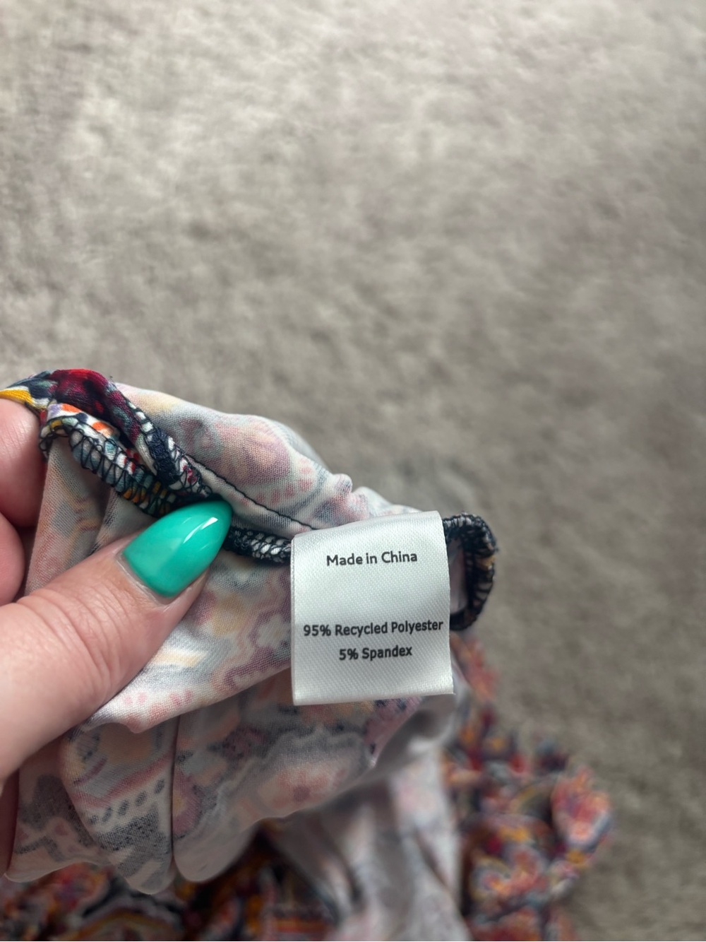 Leota Multicolor Print Wrap Dress - Picture 8 of 8